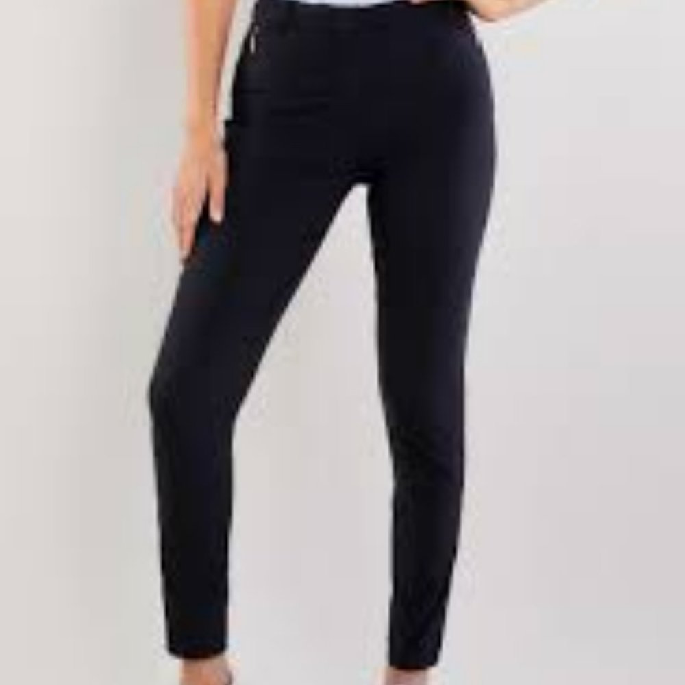 Anatomie Thea Curvy Pant, Navy, Size Large, NWT